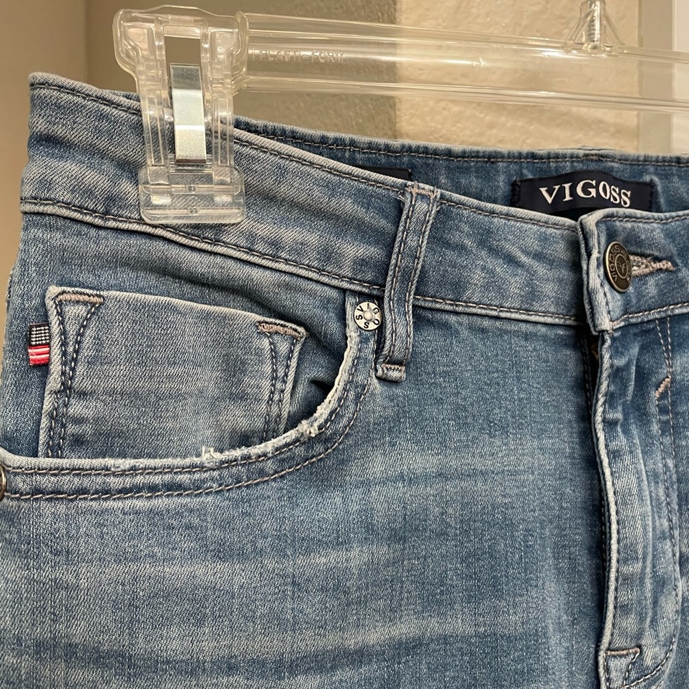 Vigoss Marley Super Skinny Distressed Denim